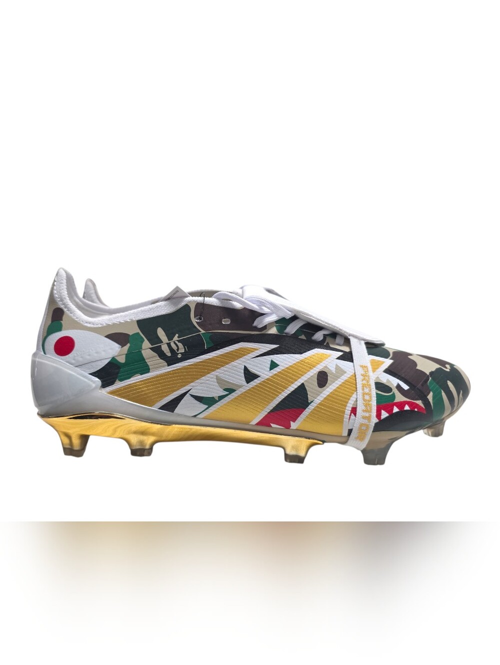 BAPE x Adidas PREDATOR ELITE FG Soccer Cleats Brand New Men’s Size 9